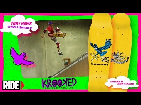 Tony Hawk + Krooked Skateboards Collaboration