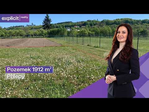 Video Prodej stavebního pozemku 1 912 m², Přílepy u Holešova