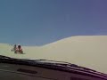07 Mega Cab up the face of Sand Mountain