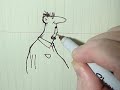 Drawing a Computer Programmer Drawing a Computer Programmer