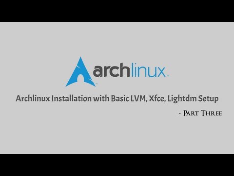 how to set up lvm