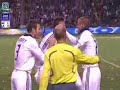 David Beckham scores from 60 yards out. David Beckham scores from 60 yards out.