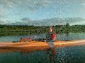Kajakk på mjøsa Kajakk på mjøsa