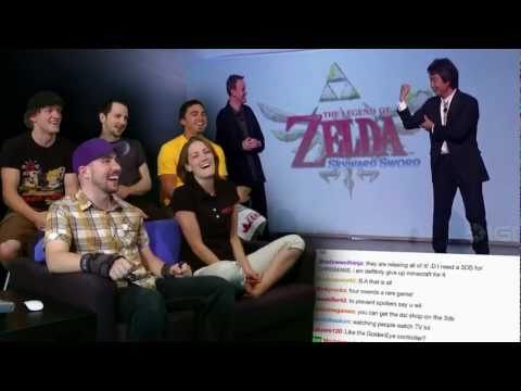 Zelda & Miyamoto - Nintendo Press Conference - E3 2011 - Part 1