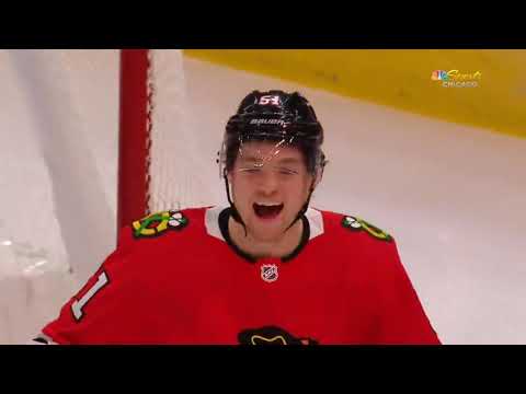 Ian Mitchell and Nicolas Beaudin both get their first NHL goals under 2 minutes into the 2nd against