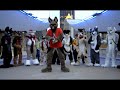 Watch 'Anthrocon 2011 Roof Top Fursuit Dance Session'