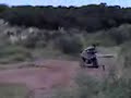 Yamaha YFZ350 en accion