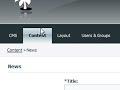 การสร้างเว็บไซต์ด้วย CMSMS ตอนที่ 2