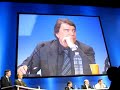 bernard tapie exprime son mental d'entrepreneur lors d'une conf�rence sp�cifique au salon de l'entrepreneur � paris le 04/02/2010.