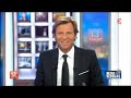 apr�s le reportage a l'est de la france sur les le point sur les intemp�ries de neige, laurent delahousse craque.