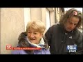 apr�s le reportage a l'est de la france sur les le point sur les intemp�ries de neige, laurent delahousse craque.