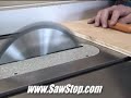 SawStop Cabinet Saw Won't Cut Off Your Finger (or a Hot Dog)