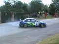 Subaru Impreza WRX Rally Car Doing Donuts