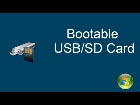 how to boot windows ce from usb
