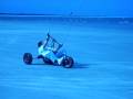 Nathan  on the kite buggy