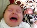 Sebastian and Emilie crying