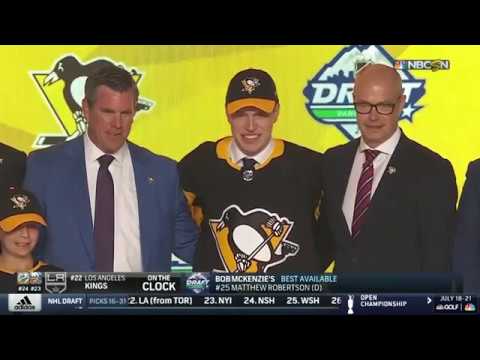 Penguins draft F Poulin No. 21 Jun 21, 2019