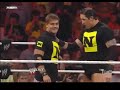 John Cena vs Randy Orton vs nexus vs sheamus vs edge vs y2j 5 tables match