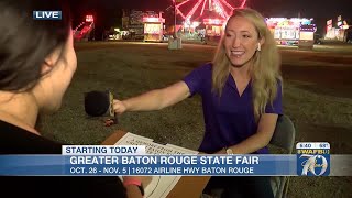 Baton Rouge state fair interview
