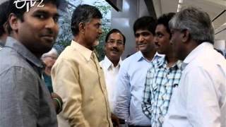 Chandrababu Naidu receives grand welcome by US NRIs