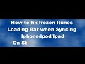 Click here to watch this video How To Skip Frozen Backup Stage During iPhone/iPod/iPad sync in iTunes On Windows