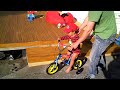 Preston's first bike ride taken on a Vado HD