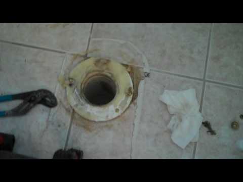 how to drain snake a toilet