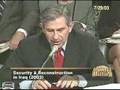 Feingold's Prescient Remarks to Wolfowitz