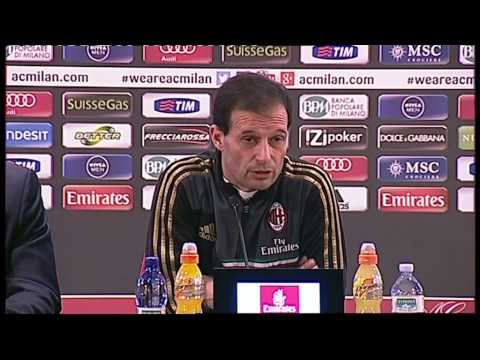 AC Milan | Allegri: 'Con l'Atalanta dobbiamo vincere'