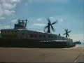 Hovercraft departing from Dover