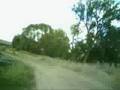 ktm 50 Sr. Adventure Rips it up on the Track then crashes