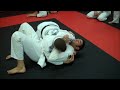 Side control escape variation: Shoulder walk
