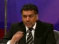BBC 1 - James appears on Question Time, October 2008