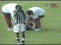 lightning strike on football field