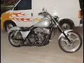 HARLEY FXR BUILT BY RUSS BARNETT 3 D FLAMED