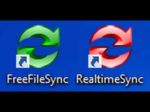 Synchronize files and folders using FreeFileSync, RealtimeSync, in Windows 10