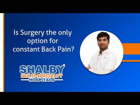 Is Surgery the only option for constant Back Pain?