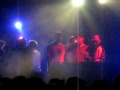 teki latex and his crew at showcase on may 29, 2009 in paris, france.