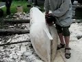 dugout canoe building workshops in 2007