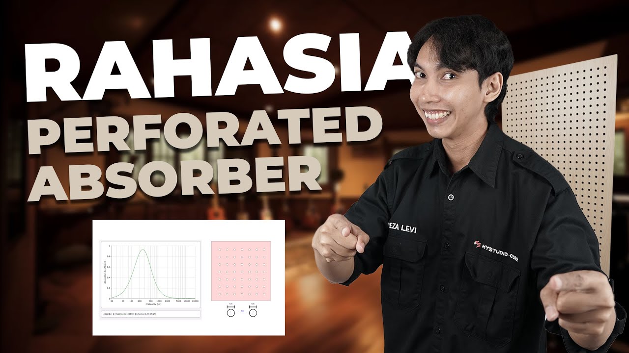 Kenapa Lubang Bisa Menyerap Suara? | Perforated & Slatted Absorber + Prinsip Helmholtz