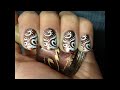 konad stamping nail art for short nails