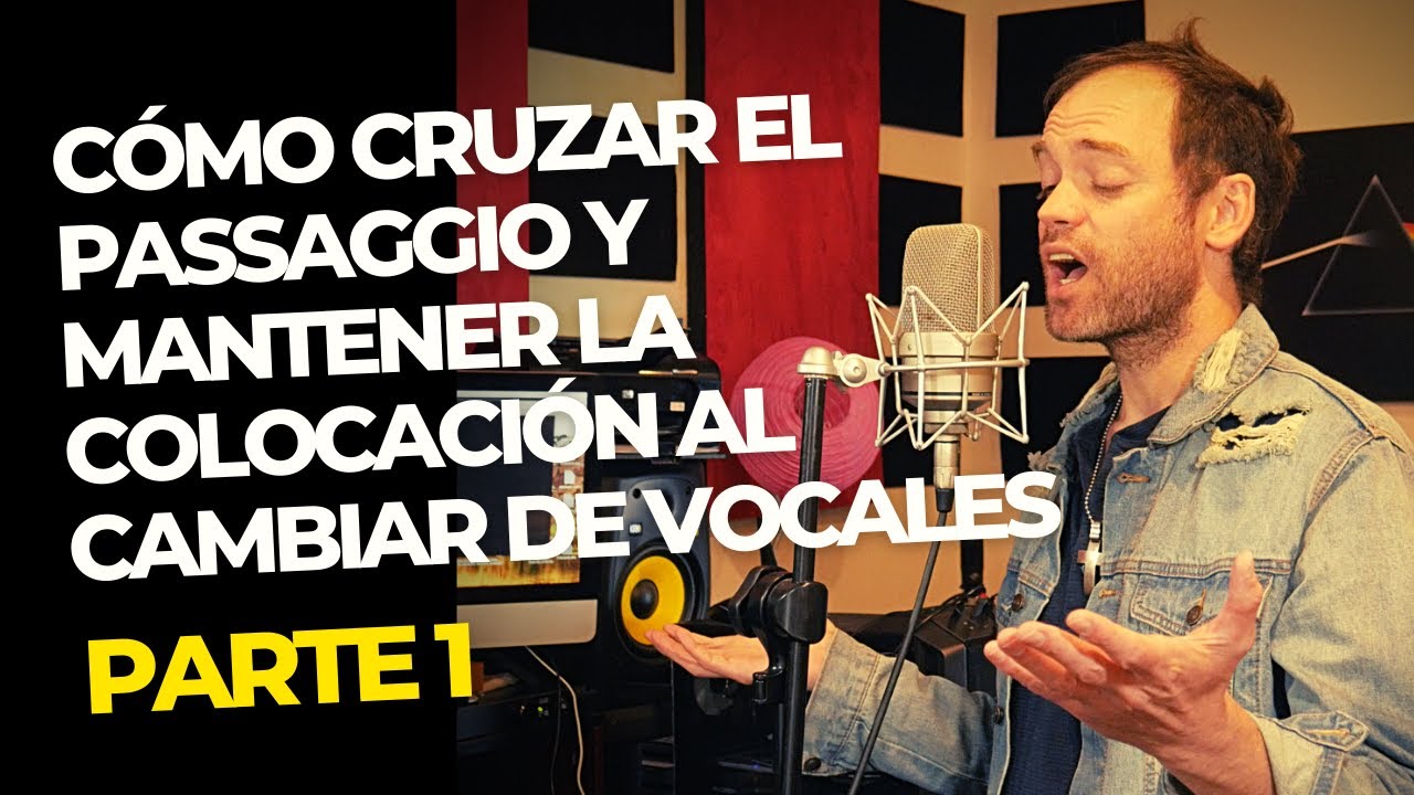 Como Cruzar el Passaggio y Mantener la Colocación al cambiar las vocales pt 1