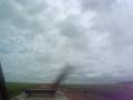 Pouso curto na Faz. Sudoeste