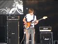 winner of the gibson and olympus competition to appear as the first band of the final day at the gibson stage download festival 2008. this song is called put the weapon down. if you dig this, check out their site:

http://www.verracruz.com/news.php