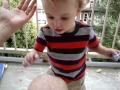 Gray drawing with chalk...