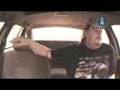 sleeping cabbie crashes