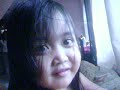 Danie Trillana as a little princess