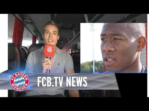Abreise nach Rom, Alaba fit