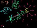 Electric potential energy difference in a varying field