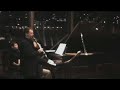 barge music performance, new york |
clarinet - anton dressler |
piano - john novacek